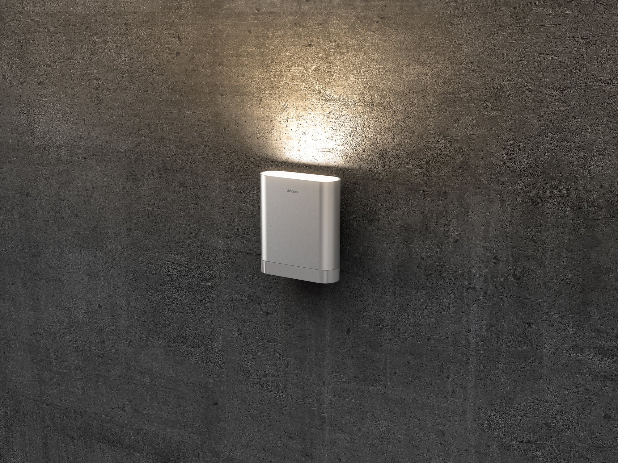 THEBEN LED-Leuchte für Wandmontage, 11 Watt, aluminium THEBEN LED-Leuchte für Wandmontage, 11 Watt, aluminium